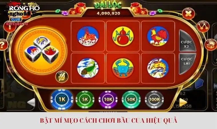 Bật mí mẹo cách chơi bầu cua hiệu quả