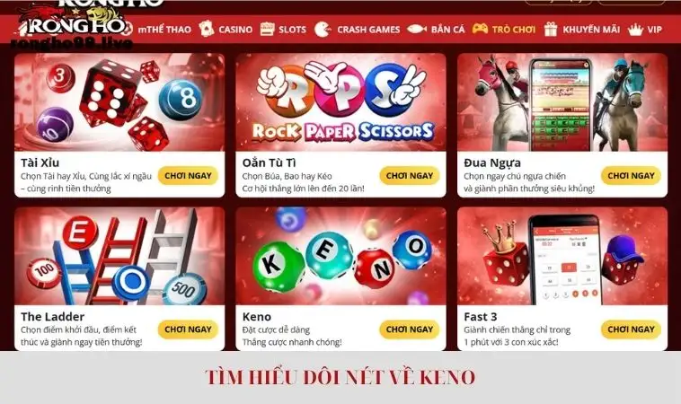 Tìm hiểu đôi nét và cách chơi Keno