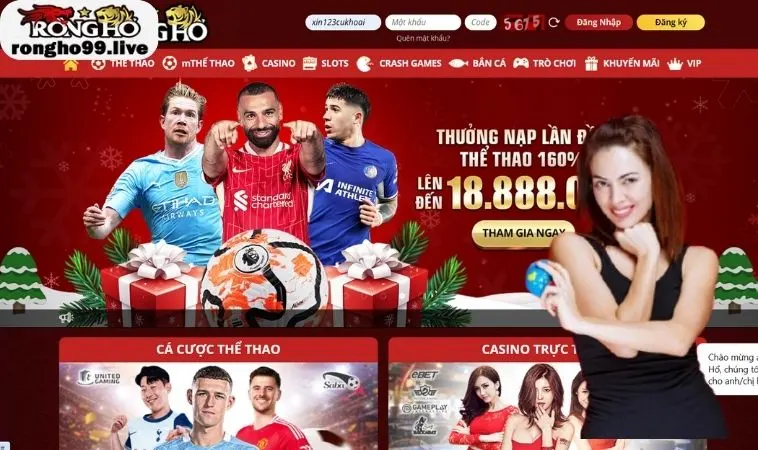 Các bước đăng nhập RONGHO99